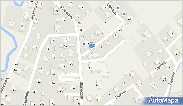 Gościcino, Mikołaja, 2, mapa Gościcino