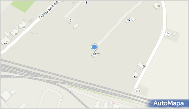 Jedlicze, Mickiewicza Adama, 64, mapa Jedlicze