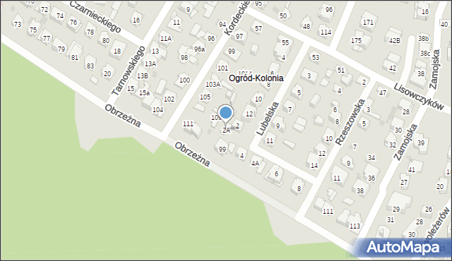 Kielce, Miechowska, 2A, mapa Kielc