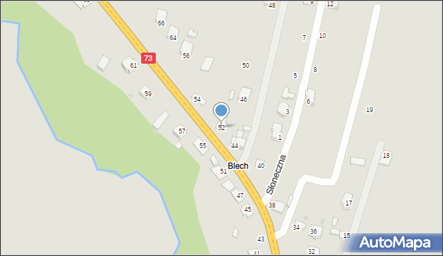 Kołaczyce, Mickiewicza Adama, 52, mapa Kołaczyce