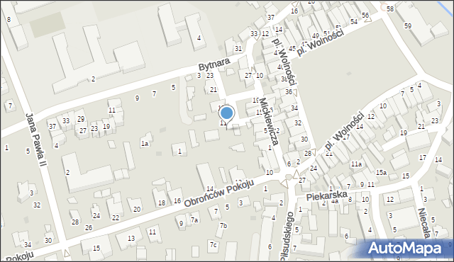 Kolbuszowa, Mickiewicza Adama, 9, mapa Kolbuszowa