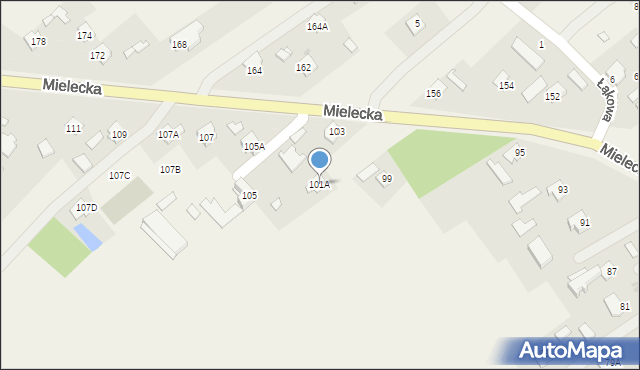 Kolbuszowa Dolna, Mielecka, 101A, mapa Kolbuszowa Dolna