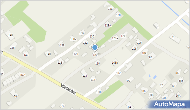 Kolbuszowa Dolna, Mielecka, 122, mapa Kolbuszowa Dolna