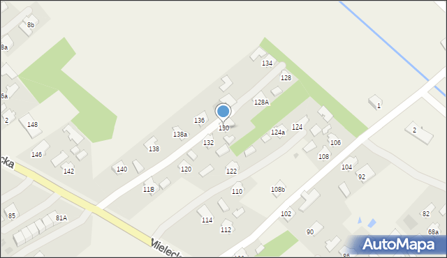 Kolbuszowa Dolna, Mielecka, 130, mapa Kolbuszowa Dolna