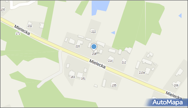 Kolbuszowa Dolna, Mielecka, 218, mapa Kolbuszowa Dolna