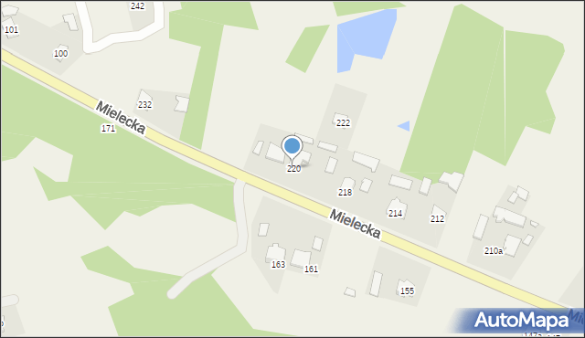 Kolbuszowa Dolna, Mielecka, 220, mapa Kolbuszowa Dolna