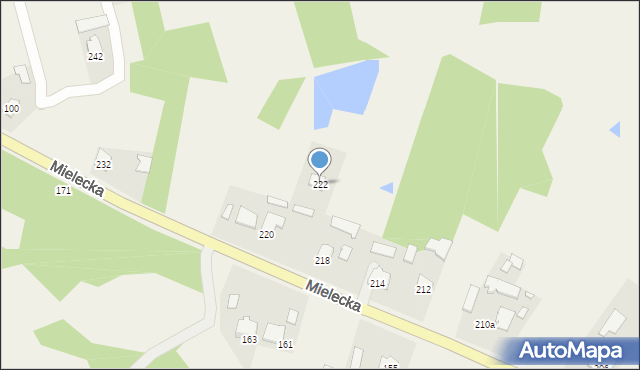 Kolbuszowa Dolna, Mielecka, 222, mapa Kolbuszowa Dolna