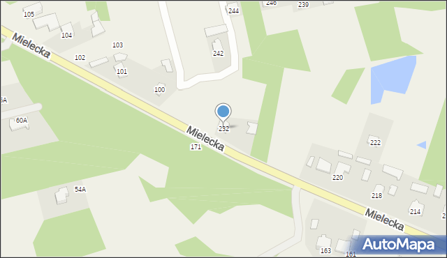 Kolbuszowa Dolna, Mielecka, 232, mapa Kolbuszowa Dolna