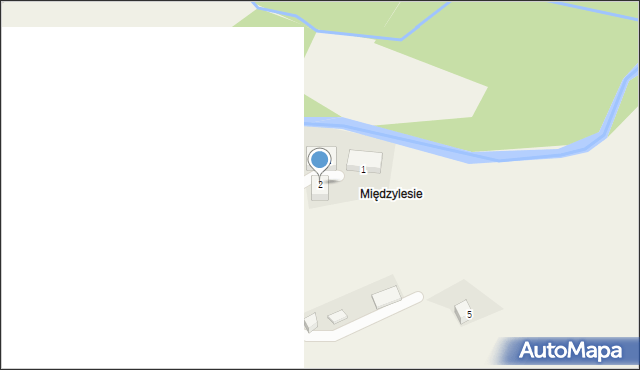 Kopaniec, Międzylesie, 2, mapa Kopaniec