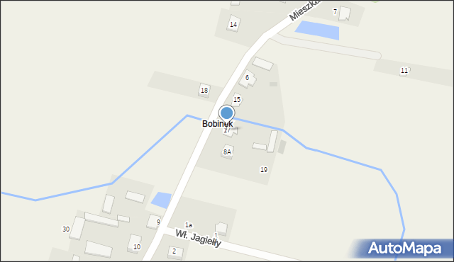 Kordowo, Mieszka I, 17, mapa Kordowo
