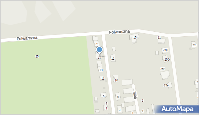 Kruszwica, Mieszka I, 17, mapa Kruszwica