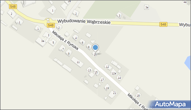 Lisewo, Mikołaja z Ryńska, 10, mapa Lisewo