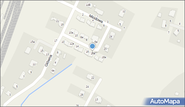 Maksymilianowo, Miodowa, 16a, mapa Maksymilianowo