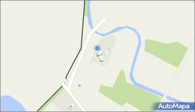 Marklowice Górne, Mickiewicza Adama, 38, mapa Marklowice Górne