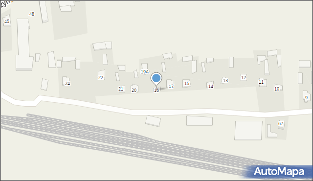 Miączyn-Stacja, Miączyn-Stacja, 16, mapa Miączyn-Stacja