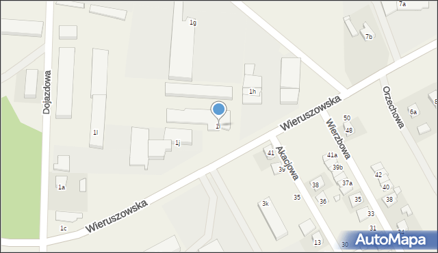 Mianowice, Mianowice, 1i, mapa Mianowice