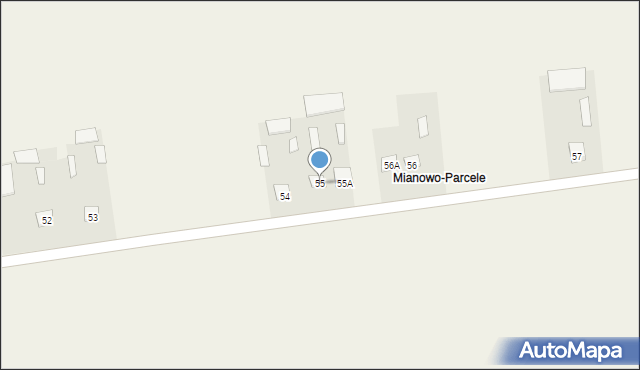 Mianowo, Mianowo, 55, mapa Mianowo