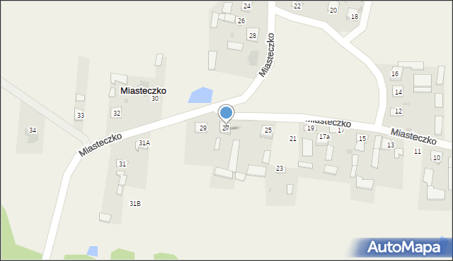 Miasteczko, Miasteczko, 27, mapa Miasteczko