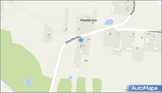 Miasteczko, Miasteczko, 31, mapa Miasteczko