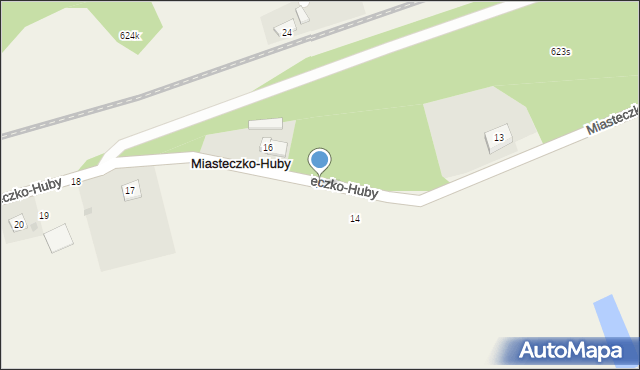 Miasteczko-Huby, Miasteczko-Huby, 15, mapa Miasteczko-Huby