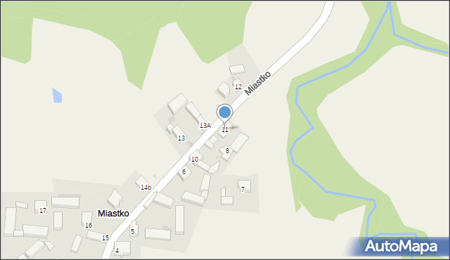 Miastko, Miastko, 11, mapa Miastko