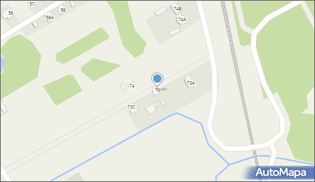 Michalczew, Michalczew, 73, mapa Michalczew