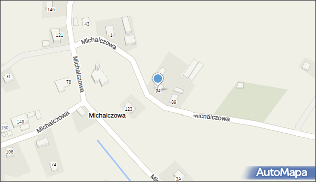 Michalczowa, Michalczowa, 94, mapa Michalczowa