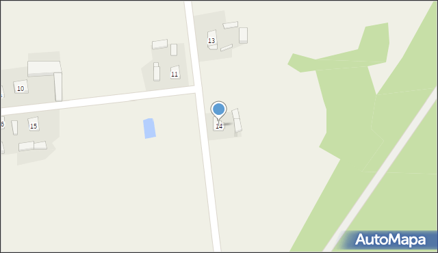 Michalinów Oleśnicki, Michalinów Oleśnicki, 14, mapa Michalinów Oleśnicki