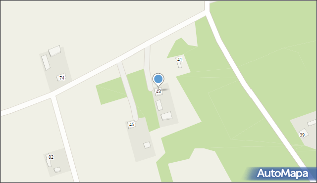 Michalków, Michalków, 43, mapa Michalków