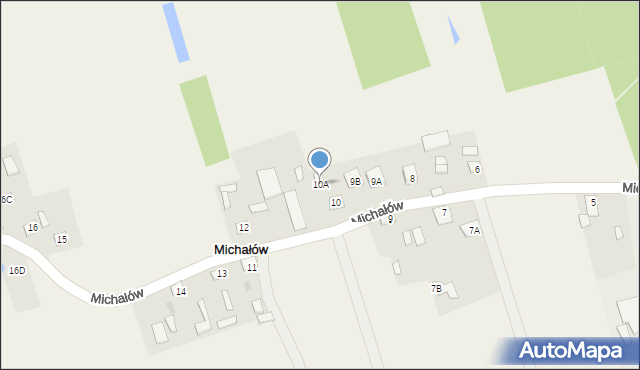 Michałów, Michałów, 10A, mapa Michałów