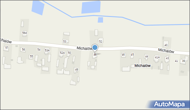 Michalów, Michalów, 48, mapa Michalów