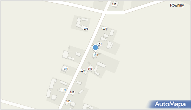 Michałów, Michałów, 193, mapa Michałów