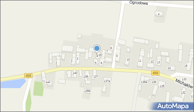 Michałów, Michałów, 4, mapa Michałów
