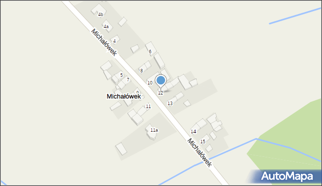 Michałówek, Michałówek, 12, mapa Michałówek