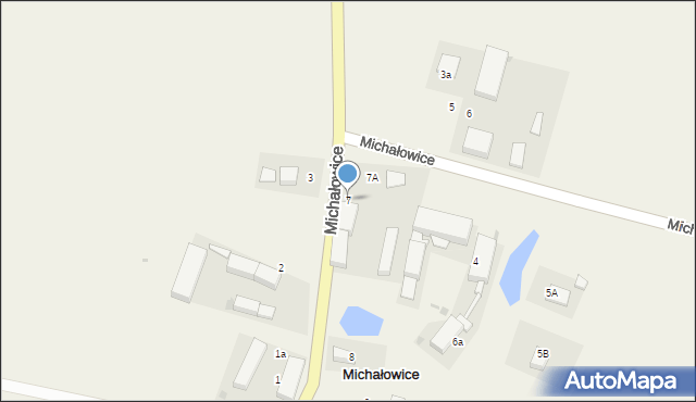 Michałowice, Michałowice, 7, mapa Michałowice