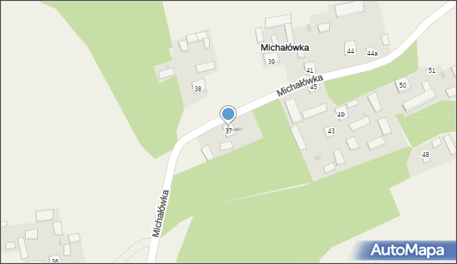 Michałówka, Michałówka, 37, mapa Michałówka