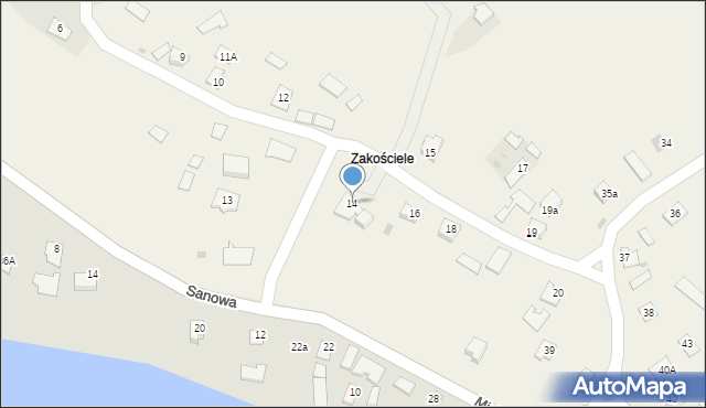 Michałówka, Michałówka, 14, mapa Michałówka