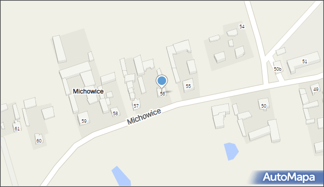 Michowice, Michowice, 56, mapa Michowice