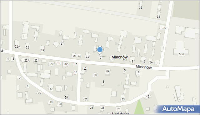 Miechów, Miechów, 9, mapa Miechów