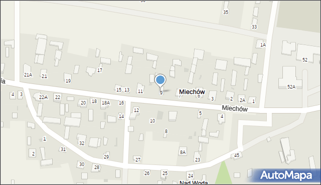 Miechów, Miechów, 9, mapa Miechów