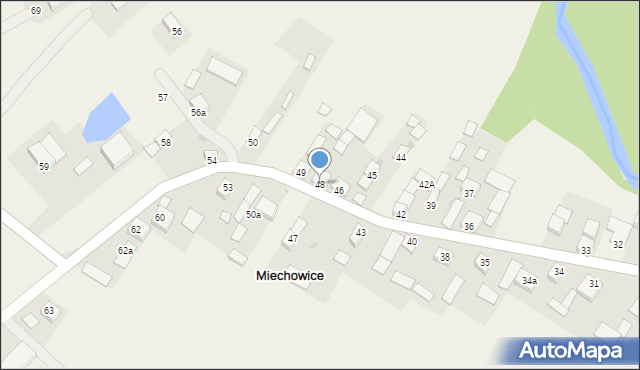 Miechowice, Miechowice, 48, mapa Miechowice