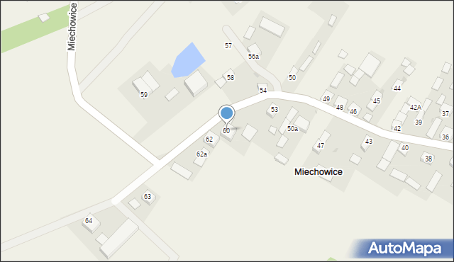 Miechowice, Miechowice, 60, mapa Miechowice