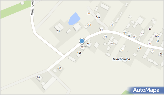 Miechowice, Miechowice, 62, mapa Miechowice