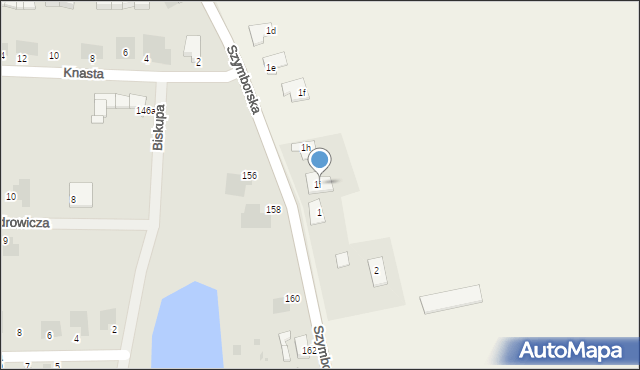 Miechowice, Miechowice, 1i, mapa Miechowice