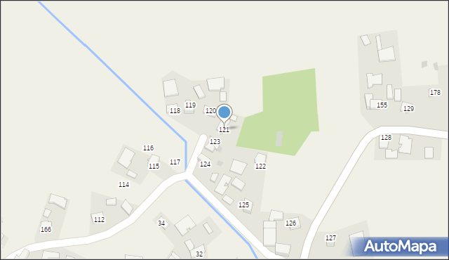 Miechowice Wielkie, Miechowice Wielkie, 121, mapa Miechowice Wielkie