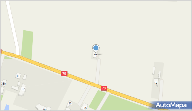 Miedniewice, Miedniewice, 76, mapa Miedniewice
