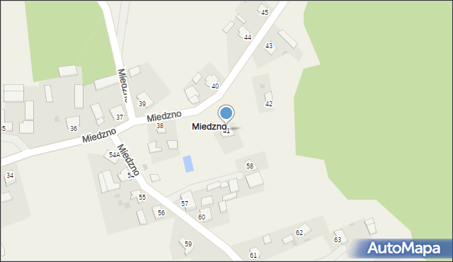 Miedzno, Miedzno, 41, mapa Miedzno