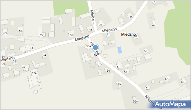 Miedzno, Miedzno, 54, mapa Miedzno