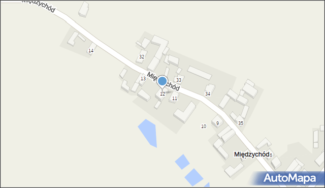 Międzychód, Międzychód, 12, mapa Międzychód