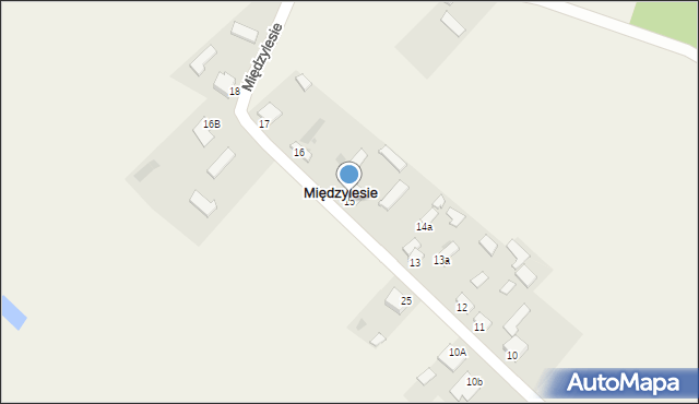 Międzylesie, Międzylesie, 15, mapa Międzylesie